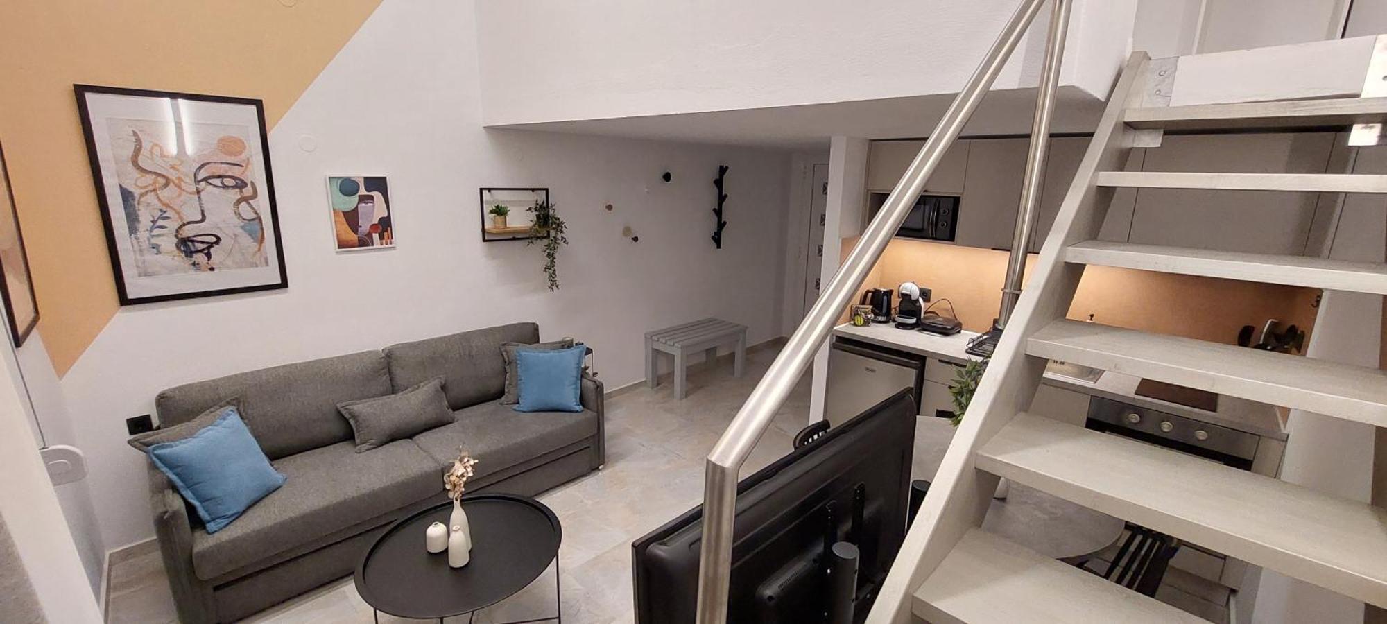 Armonia Seaside Lofts Marónia Exterior foto